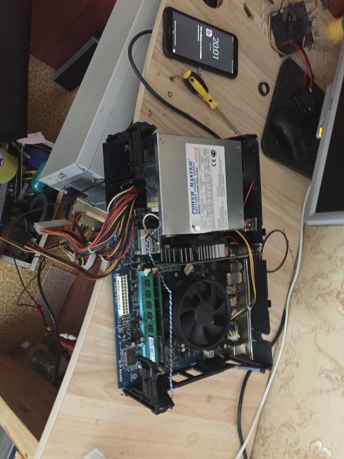 Пк из VHS плеера Системный Блок, VHS, Самоделки, Сообщество ремонтеров, 90-е, Корпус ПК, Видеомагнитофон, Длиннопост