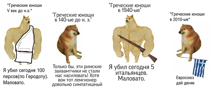 Греческие юноши