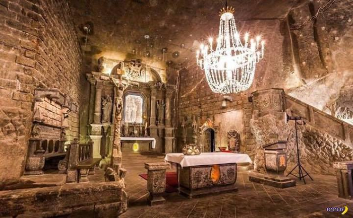 Соляная шахта XIII века в польском городе Величка Польша, Шахта, Туризм, Длиннопост