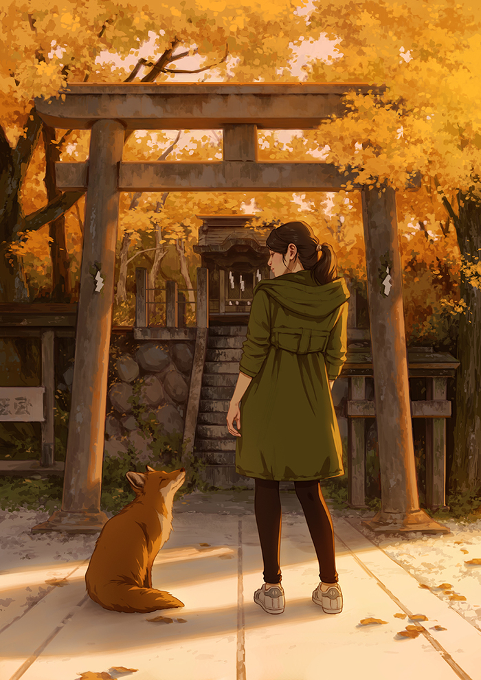 Девочка и Лис