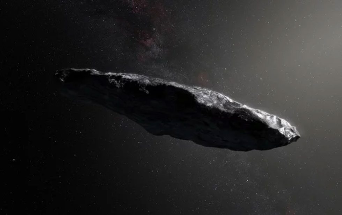 Может ли астероид Оумуамуа быть космическим кораблем внеземной цивилизации? Космос, Оумуамуа, Гифка, Длиннопост