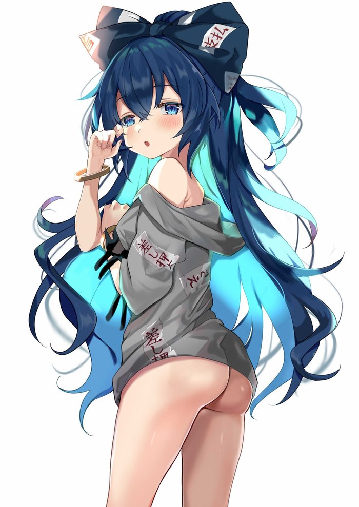 Shion , Anime Art, Touhou, Yorigami Shion, Satoupote, 