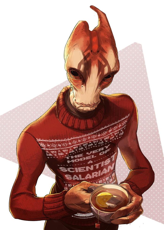 ME - (Late) Holiday Greetings! Mass Effect,  , 