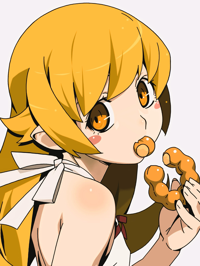  ) Anime Art, Loli, , Shinobu Oshino, Monogatari Series