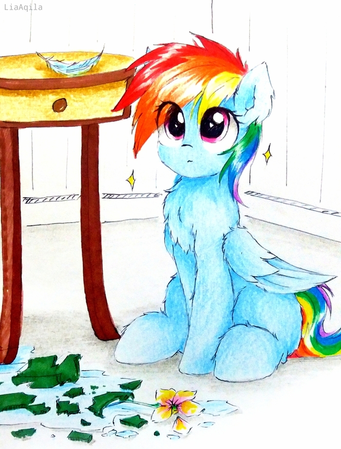 ?  ! My Little Pony, Rainbow Dash