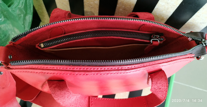 Сумка женская. Натуральная кожа Женская сумка, Рукоделие, Ручная работа, Кожа, Тренд, Длиннопост, Рукоделие без процесса