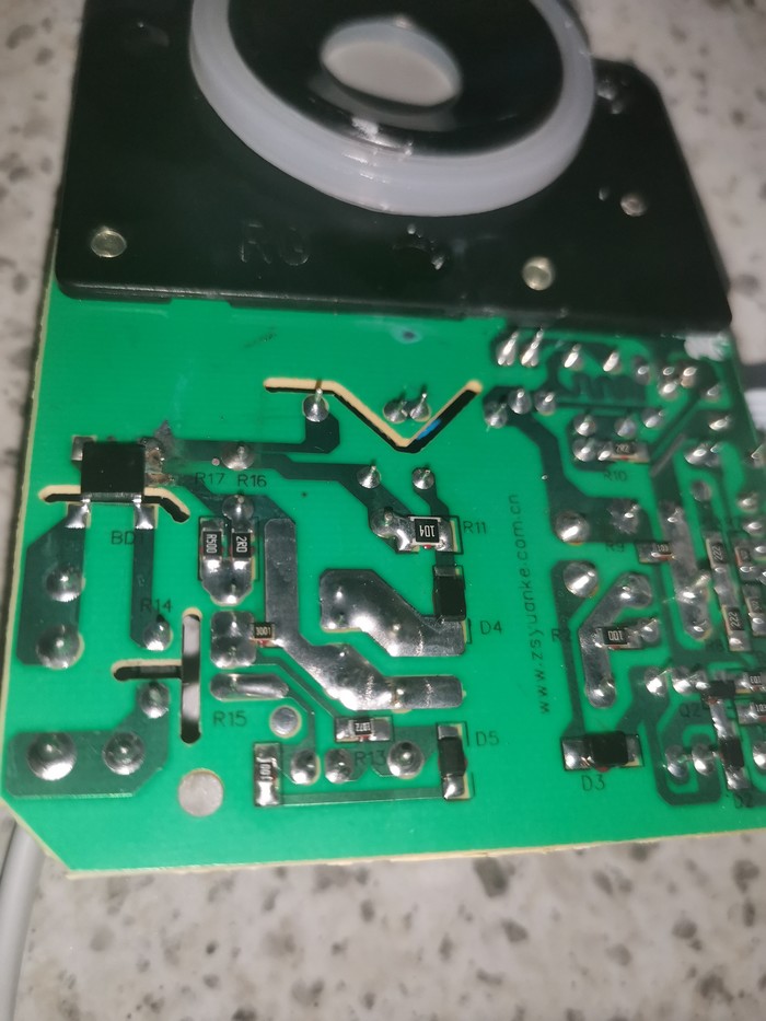 Прошу помощи, сгорел увлажнитель воздуха