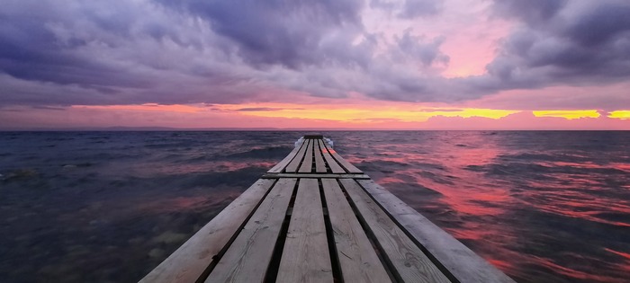 Рассвет на Байкале