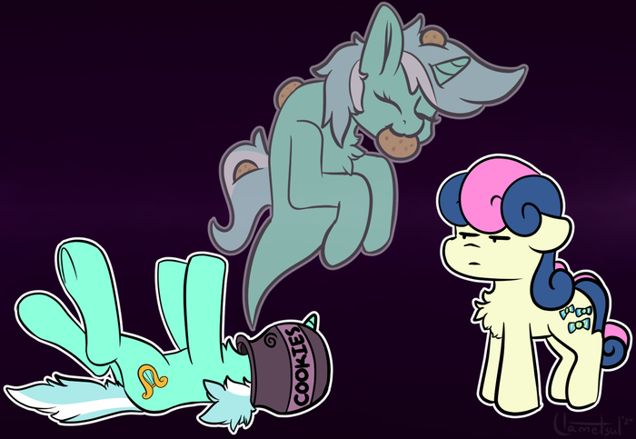  My Little Pony, Lyra Heartstrings, Bon Bon, , Llametsul