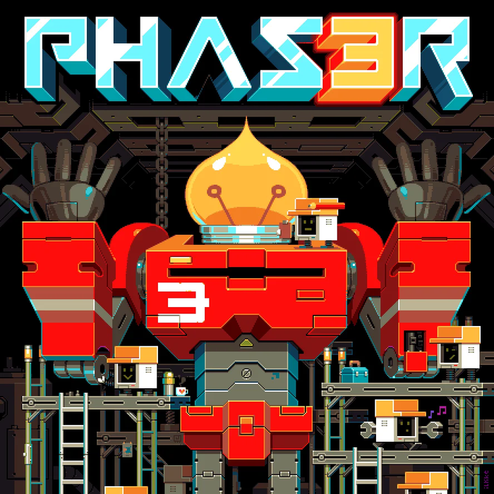    phaserjs - 10:   Gamedev, Typescript, Javascript, HTML, , Phaser, 