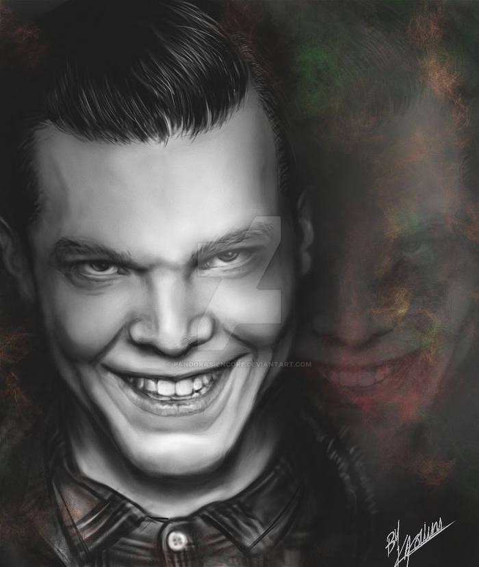 Jerome Valeska played by Cameron Monaghan