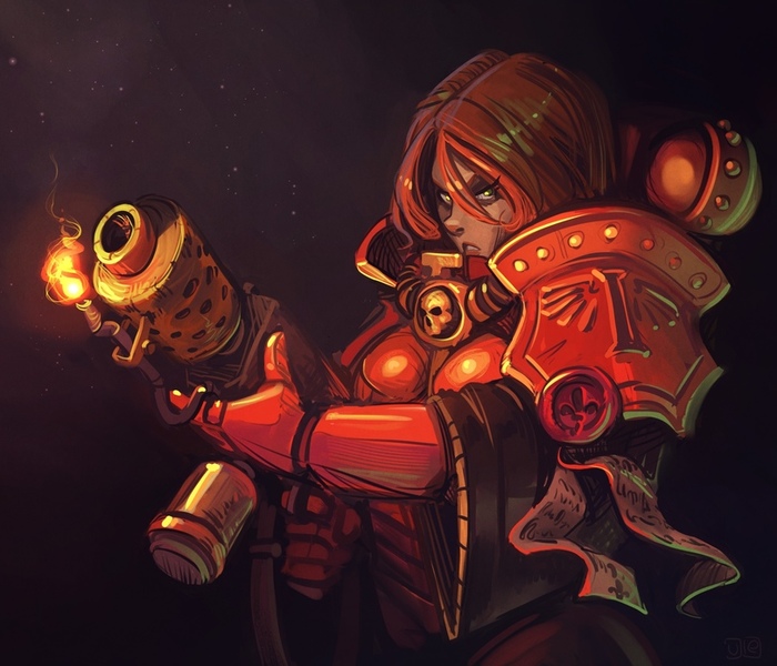 Adepta Sororitas by U-Joe