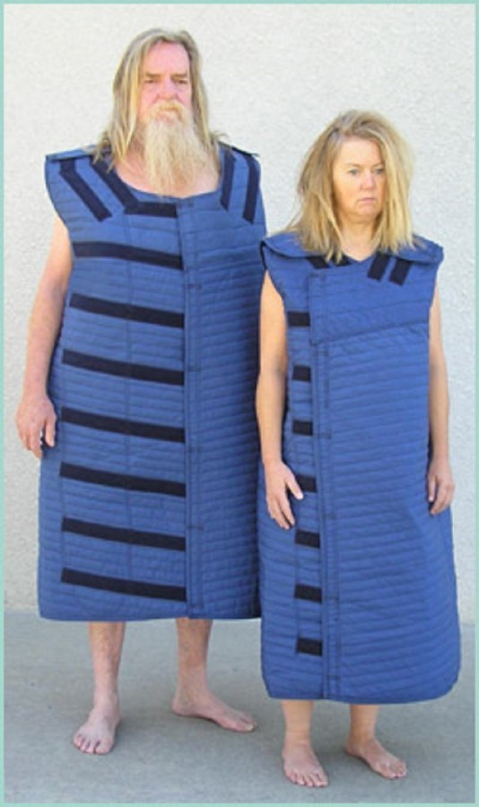 Это халат против суицида Американская тюрьма, Одежда