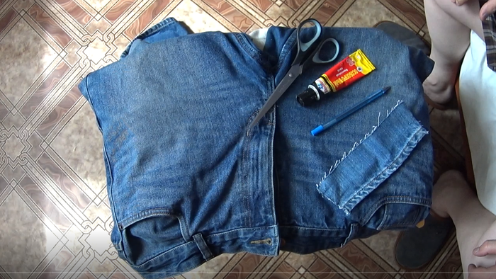 Как починить джинсы без ниток и иголки Ремонт, Джинсы, Рваные джинсы, Длиннопост, Видео