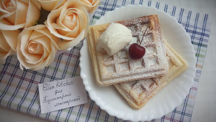 Домашние Вафли | Идеальный Рецепт | Ellen's Kitchen
