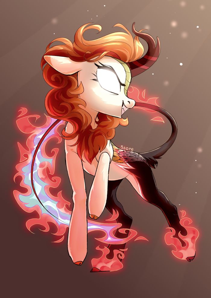  , ? My Little Pony, Ponyart, Autumn Blaze, MLP Kirin