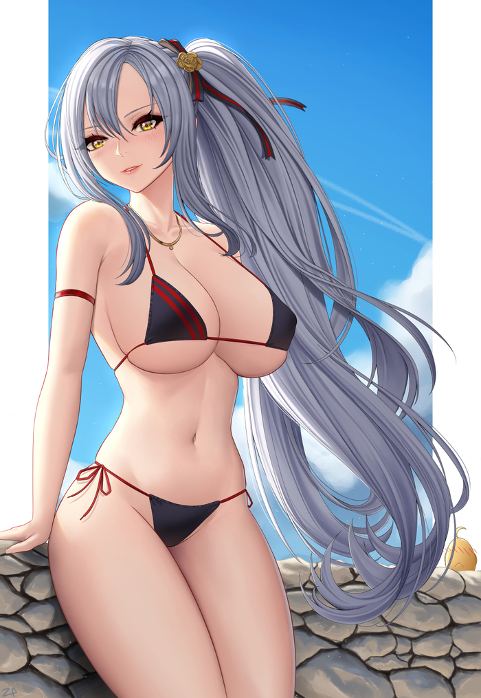 Drake , Anime Art, Azur Lane, Drake, , 