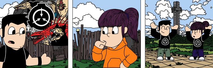 Настёнка - Сама по Себе - SCP