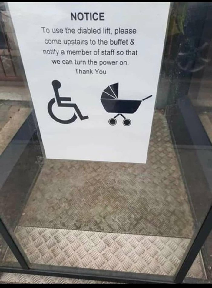 Объявление от людей с ограниченными умственными способностями