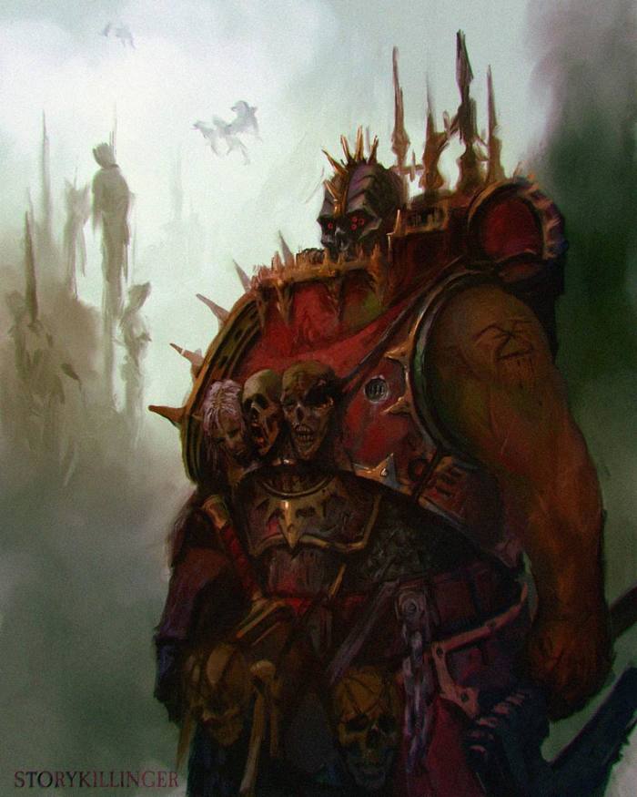 World Eater Warhammer 40k, Wh Art, World Eaters, Storykillinger