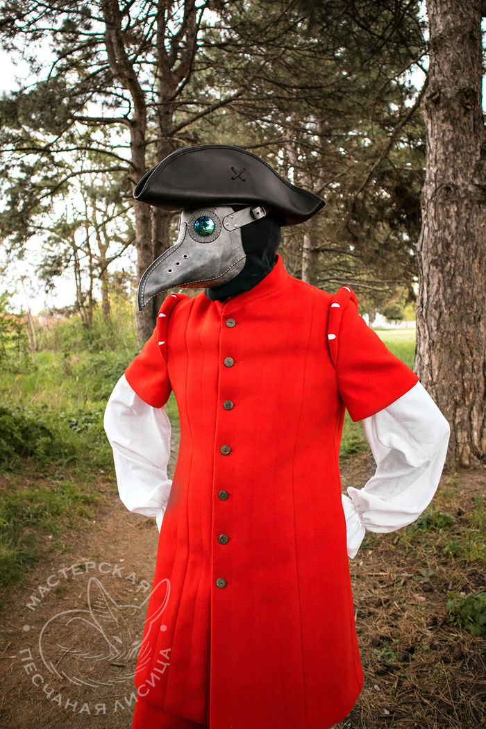 Чумной доктор в треуголке Ручная работа, Шляпа, Кожа, Своими руками, Длиннопост, Треуголка, Рукоделие без процесса, Чумной доктор, Маска чумного доктора