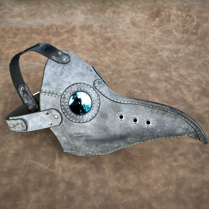 Чумной доктор в треуголке Ручная работа, Шляпа, Кожа, Своими руками, Длиннопост, Треуголка, Рукоделие без процесса, Чумной доктор, Маска чумного доктора
