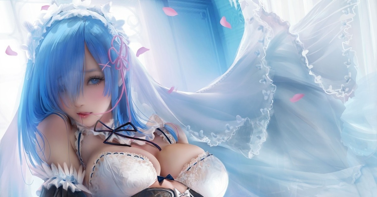 Res nsfw. Sakimichan Эмилия Ре Зеро. Рем Сакимичан. Сакимичан Rem re Zero. Рем Сакимичан 18.