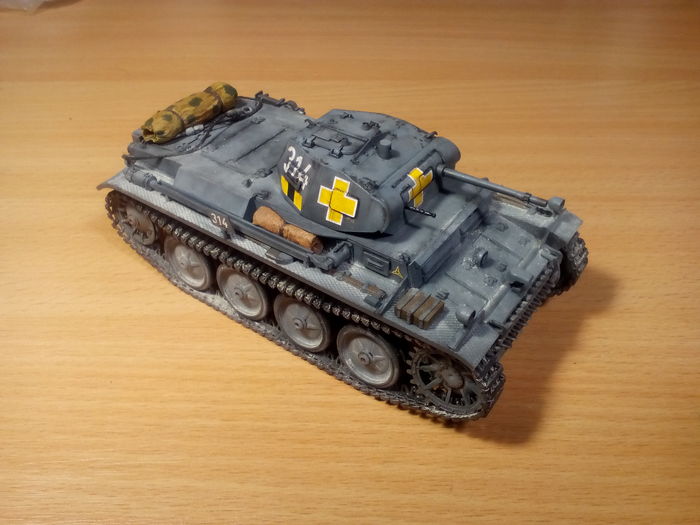 Pz.Kpfw.II Ausf.D, Ìîäåëèñò (Alan), 1/35. Çàìåòêè ïî ñáîðêå Ñòåíäîâûé ìîäåëèçì, Ñáîðíàÿ ìîäåëü, Òàíêè, Ñáîðêà, Àýðîãðàôèÿ, Ñâîèìè ðóêàìè, Õîááè, Ðóêîäåëèå ñ ïðîöåññîì, Äëèííîïîñò