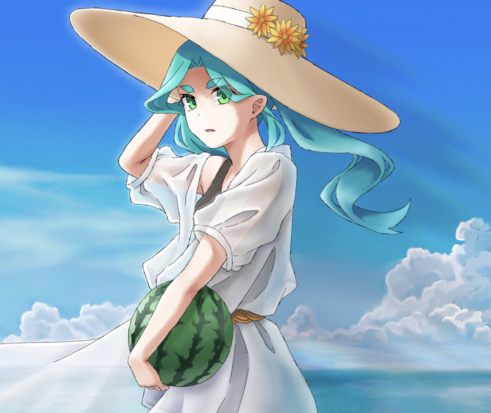 Летняя открытка