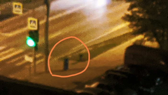 Stranger in the night Fail, 
