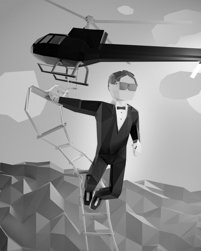 Casey Neistet Low Poly Low poly, 3D, ,  , 