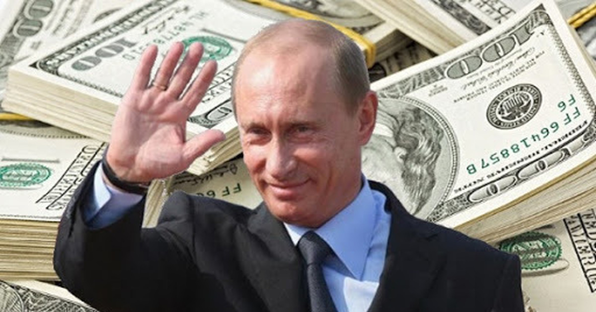 Президентские деньги. Доллар с Путиным. Деньги Путина.
