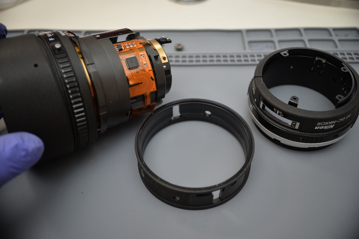 втулки для ремонта объектива. отверточный объектив что это. 5 micro-nikkor. объектив nikon 50mm f/1. ремонт объективов.