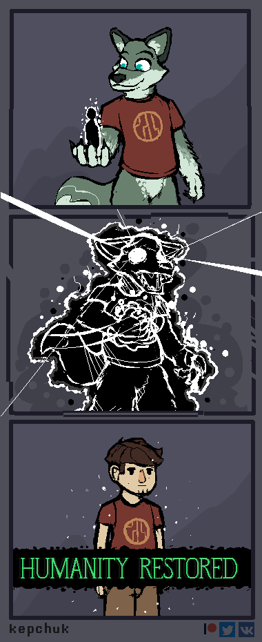 Единственный способ для фурри стать человеком от kepchuk