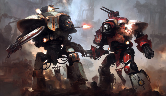 Imperial Knights: Renegade , Wh Art, Igor Sid, Warhammer 40k, Imperial Knight, 