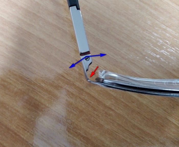 Оправа очков. Ремонт