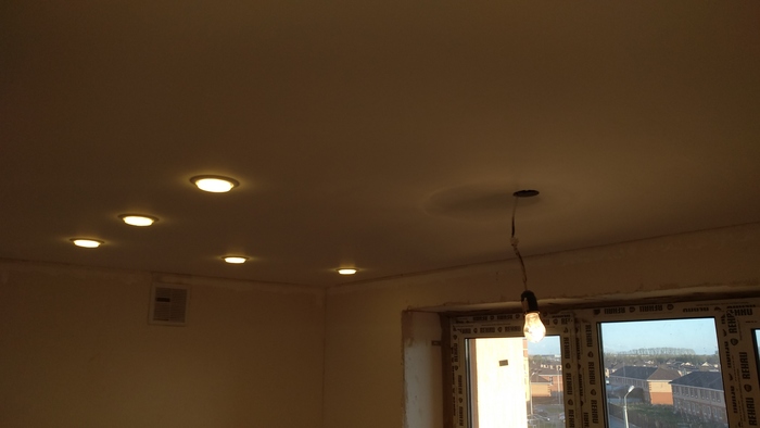 Потолок из ГКЛ | Пикабу