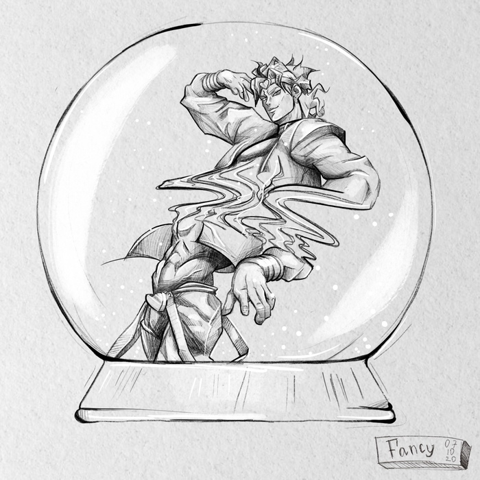 Inktober part 2 , , Inktober, Jojos Bizarre Adventure, JoJo Reference, Anime Art, -, 