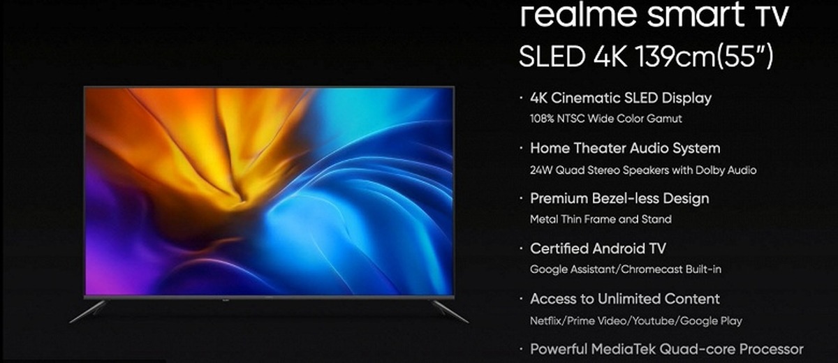 Realme Smart Tv Sled 4k 55 Купить