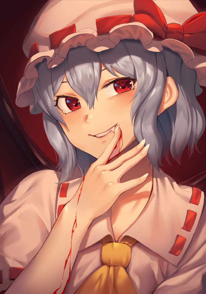   goback Anime Art, , Remilia Scarlet, Touhou, Goback