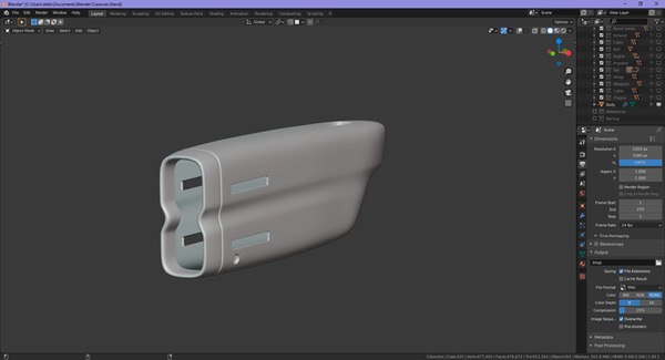    (Blender 3D school Kaino)