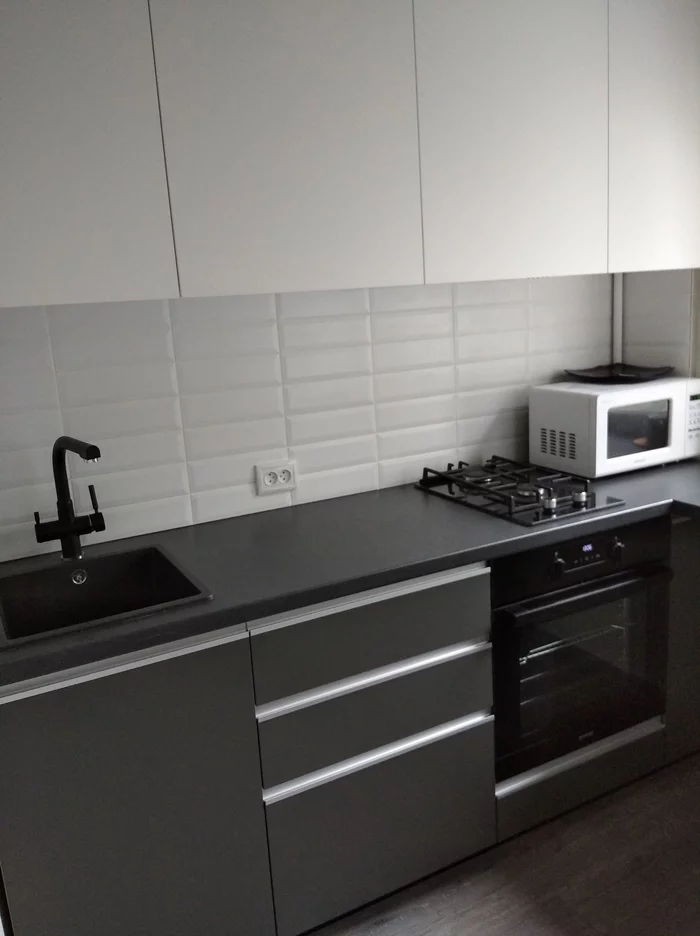Маленькая кухня - 5,5 кв.м. До и после идеи для дома,ремонт и строительство