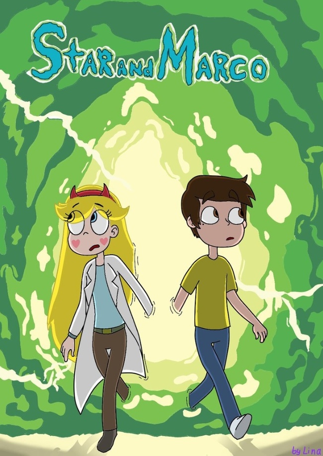 . Star vs Forces of Evil, , , Star Butterfly, Marco Diaz,   