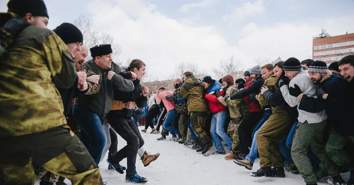 Драка стенка на стенку