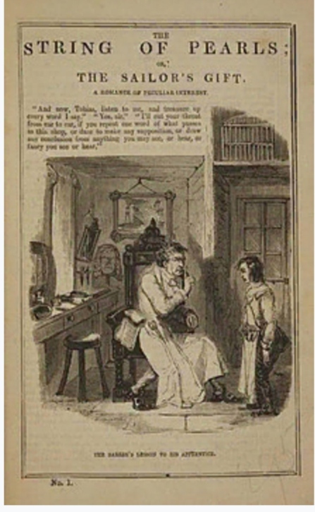       "The String of Pearls: a Domestic Romance" ("     "):  , , , , , 