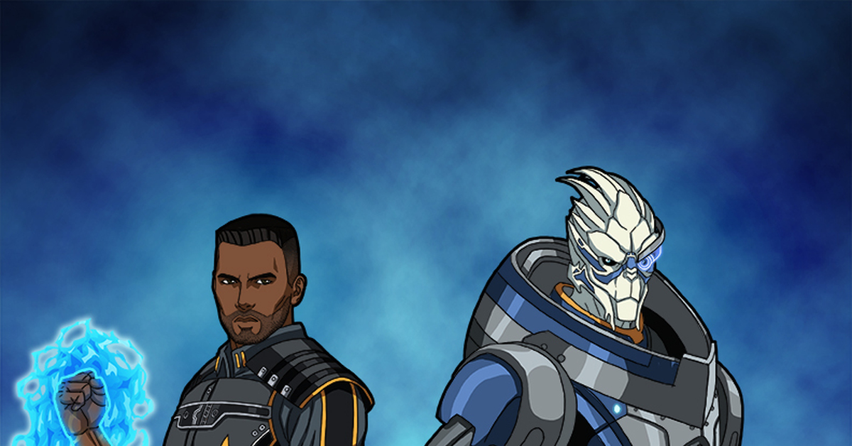 Commander Blake Shepard Garrus Vakarian | Пикабу