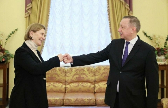 Губернатор Беглов и глава Роспотребнадзора