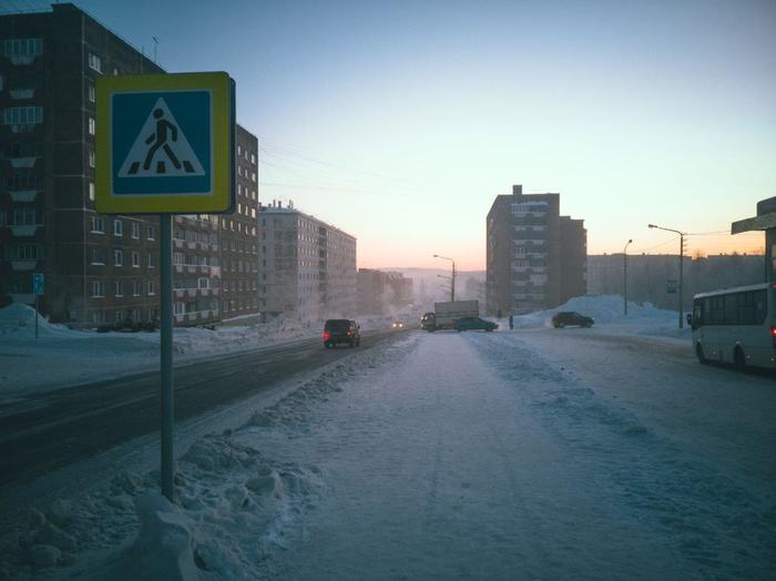 Норильск сейчас Норильск, Зима, Холод, Север, Длиннопост