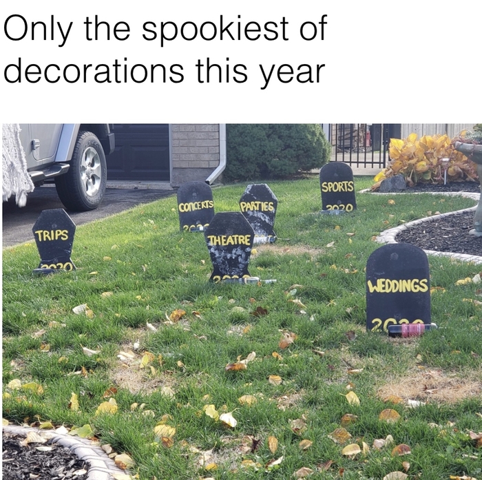 Декорации на Хэллоуин 2020