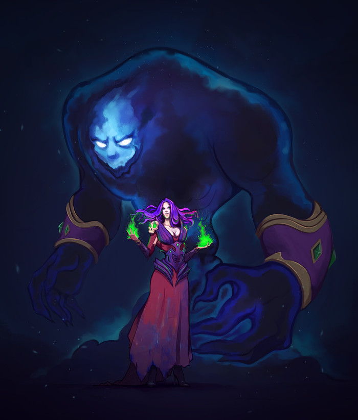 Warlock byPhixxy Art